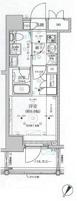 ベルグレード川崎ＡＺ 間取り
