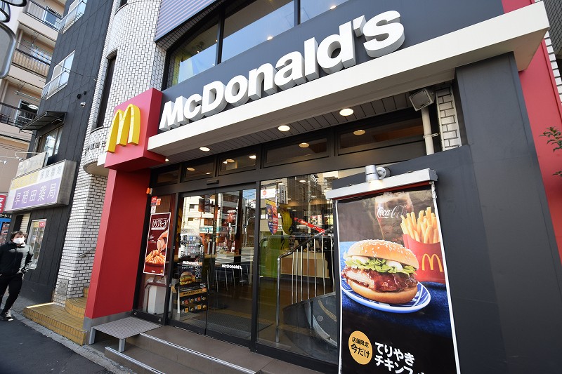 クレアシオン早稲田 ﾏｸﾄﾞﾅﾙﾄﾞ 早稲田駅前ANNEX店