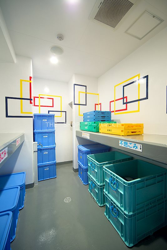ヴォーガコルテ板橋本町アジールコート 敷地内ごみ置き場
