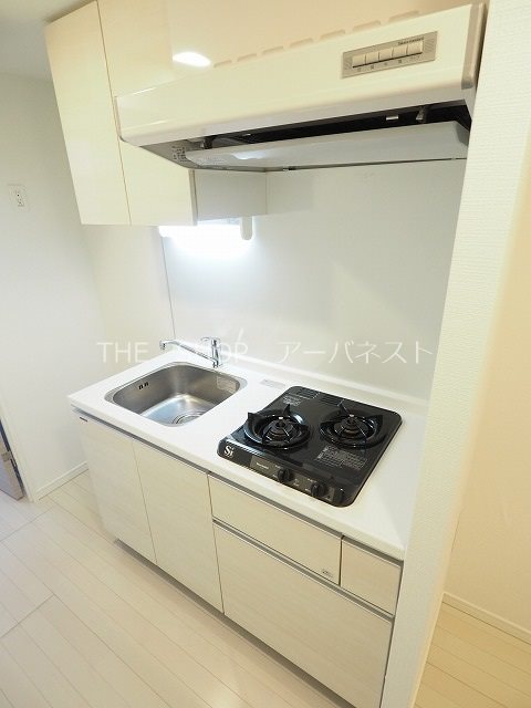 ヴォーガコルテ板橋本町アジールコート ２口ガスシステムキッチン！