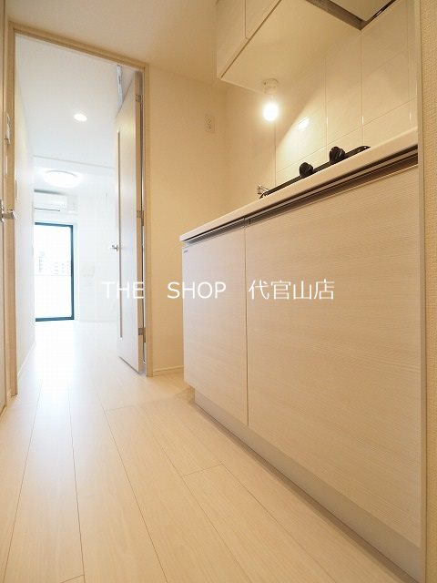 スカイコート品川パークサイドⅡ キッチンスペース。