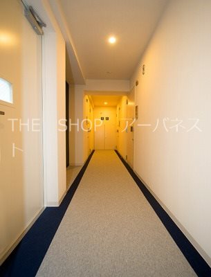 ヴォーガコルテ横濱阪東橋 絨毯張りの廊下です