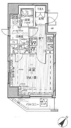 プレール・ドゥーク押上TOWER CITY 洋室8.1畳