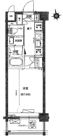 ＦＯＲＴＩＳ大森 間取り