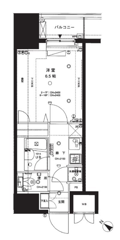 東京蒲田Square Tower 間取り