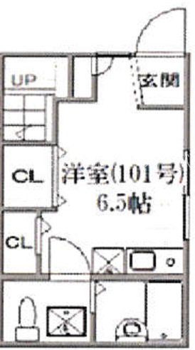 ダンズM中野  間取り